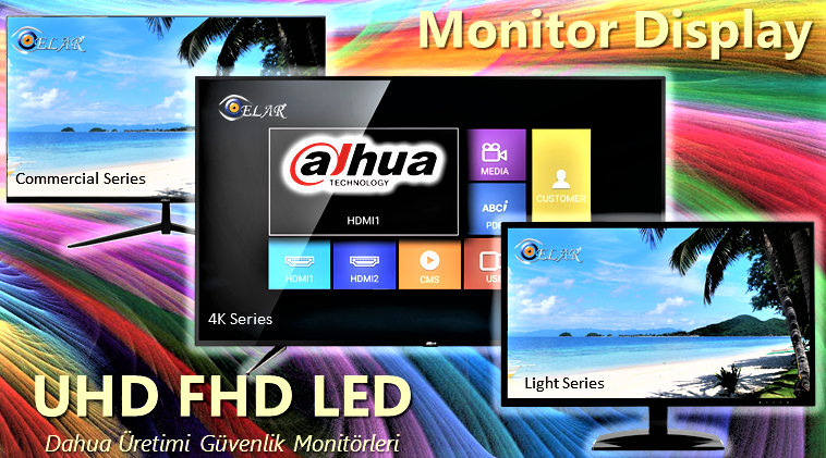 Dahua Display Monitörler