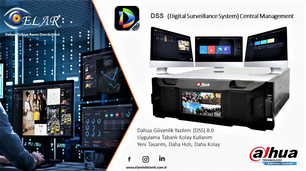 DSS Pro Güvenlik Yönetim Sistemi