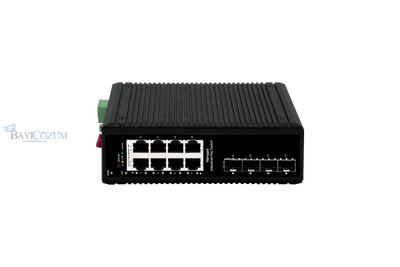 ISW5100-8GT4GP-POE- UNV Endüstriyel 8 Port Poe Switch