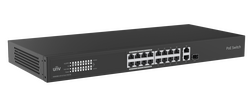NSW3000-16T1GT1GC-LPOE-IN - 16 x100Mbps POE portu (RJ45) + 2 x Gigabit port (RJ45) + 1 x SFP Combo - Thumbnail