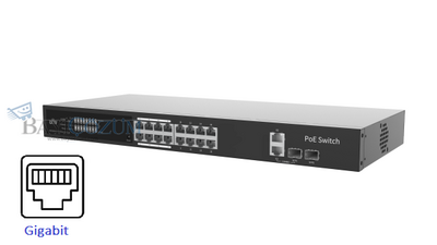 NSW3000-17GT1GP1GC-LPOE-IN - 16 Port Full Gigabit - 2 SFP Combo
