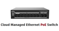 UNV Uniview - NSW3000-8T2GT-LPOE-IN - 8 x 100Mbps POE + 2 Gigabit RJ45