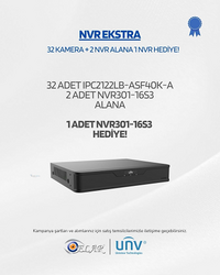 UNV Uniview - NVR EKSTRA KAMPANYASI