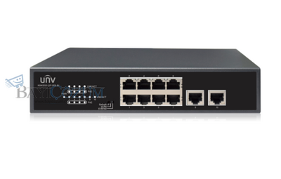 UNV-NSW2010-10T-POE-IN - 8 PoE port 10×100Mbps